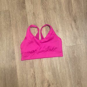 Pink Sports Bra